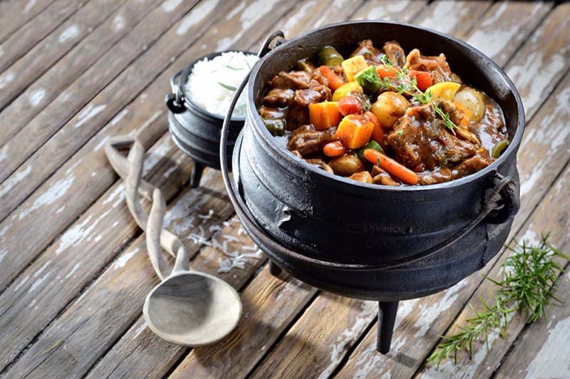 Outdoor Camping 3 Leg Cast iron Potjie Pot Cauldron