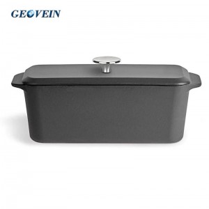 Vegetable Oil Pre-seasoned Cast Iron Bread Baking Mould Loaf Pan